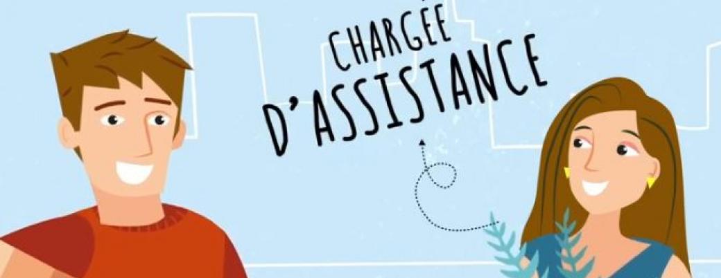Hugo et Alice discutent du métier de chargé d'assistance