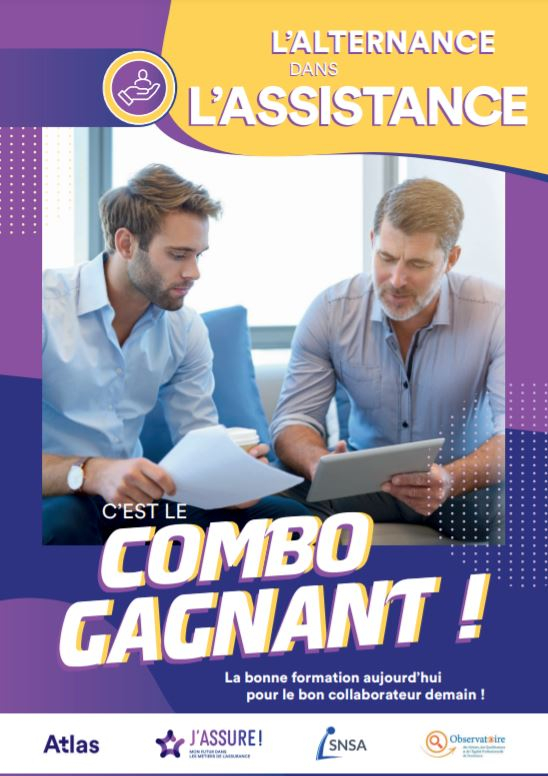 Couverture flyer alternance assistance pro