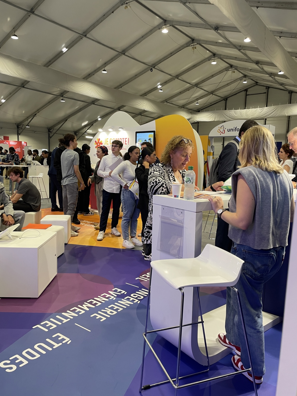 Stand « Station A » d’Atlas au salon Jeunes d’Avenirs