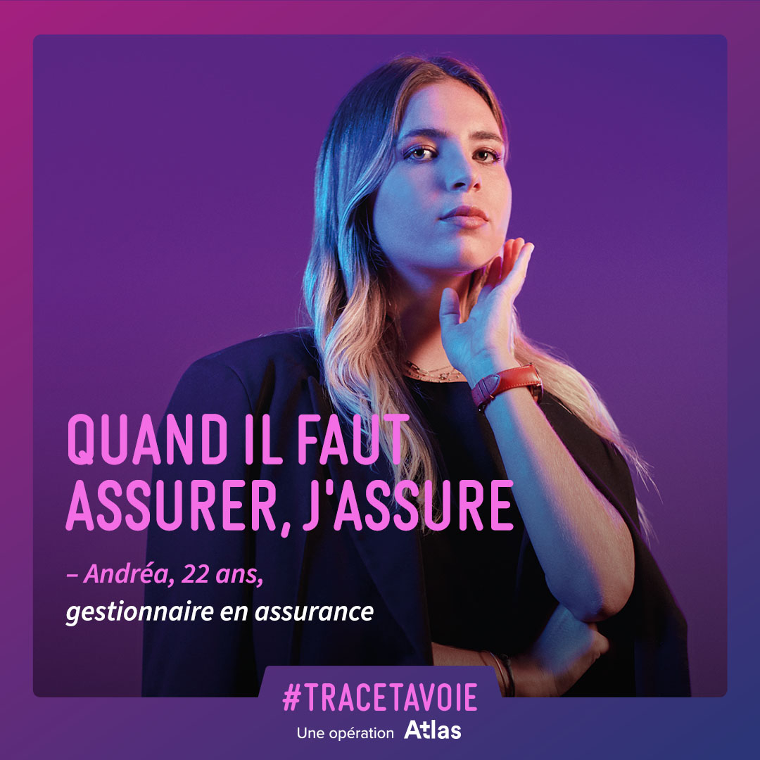 Andréa, gestionnaire en assurance 