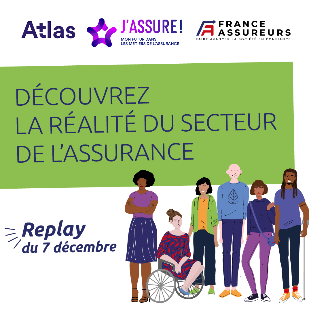 Bannière du replay du webinaire "Découvrez la réalité du secteur de l'assurance"