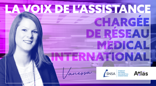 Vanessa, chargée de réseau médical international