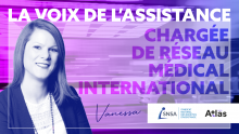 Vanessa, chargée de réseau médical international